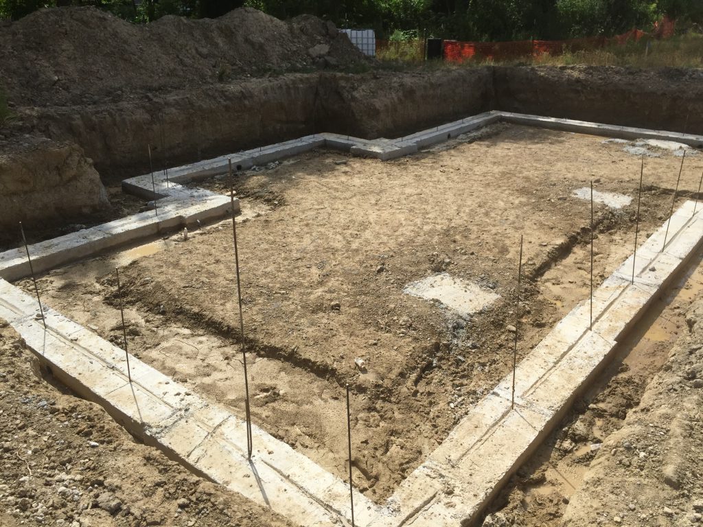 What are footings, and why are they used, footing noun